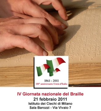 logo quarta giornata del braille